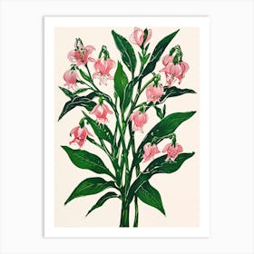 Pink Fuchsia Art Print