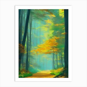 Walk In The Woods 8 Art Print