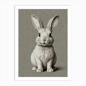 Rabbit 3 Art Print