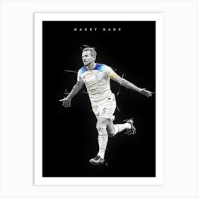 Harry Kane 4 Art Print