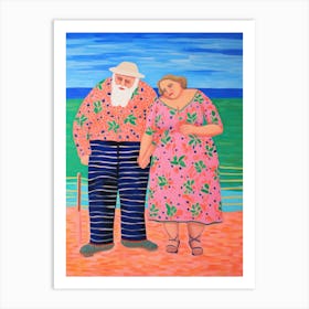 Body Positivity It Was Always You Me And The Sea 1 Art Print