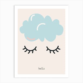 Hello Art Print