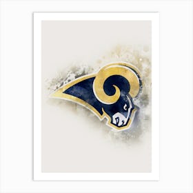 St. Louis Rams 1 Art Print