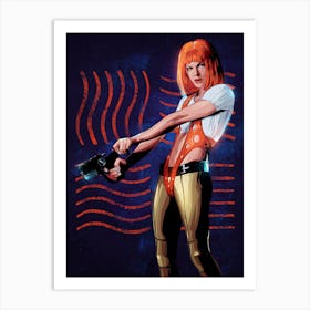 Fifth Element Displate Art Print