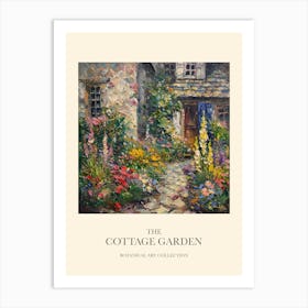 Cottage Dream Cottage Garden Poster 1 Art Print
