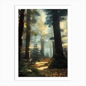 Forest 53 Art Print