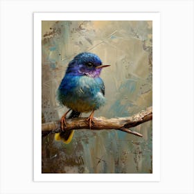 Blue Bird 10 Art Print