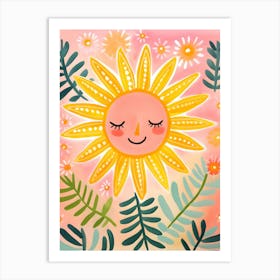 Happy Sun 2 Art Print