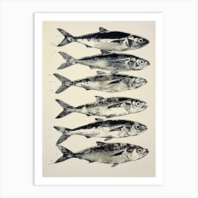 Sardines 1 Art Print