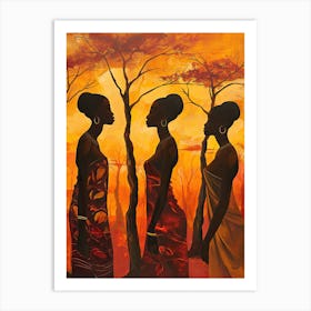 Desert Essence|The African Woman Series Art Print