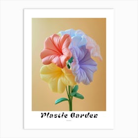 Dreamy Inflatable Flowers Poster Petunia Art Print