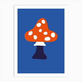Toadstool Mushroom Fungus Art Print