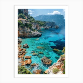 Coast Of Mallorca Art Print