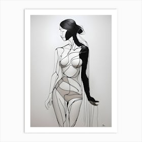 Sexy Woman 2 Art Print