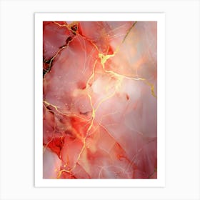 Marble office decor Art Print