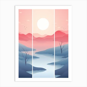 Abstract Landscape Art Print