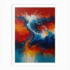 Abstract By Daniel Art Print