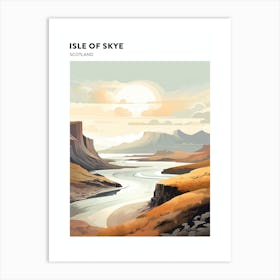 Isle Of Skye Scotland 1 Hiking Trail Landscape Poster Art Print