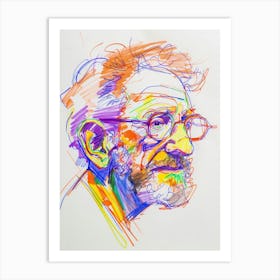 Portrait Of A Man 57 Art Print