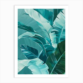 Tropical Leaves 52 Art Print