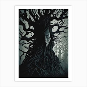 Witch Tree Art Print