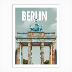 Berlin Brand Art Print