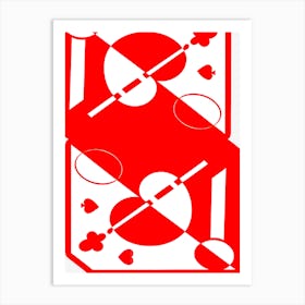 Playing Cards Art Print