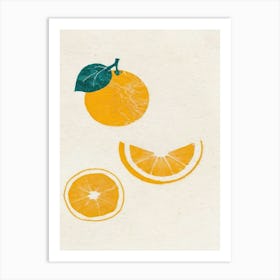 Oranges Art Print