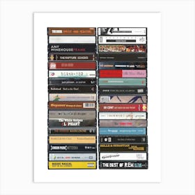 2003 Music - Cassette Print Art Print