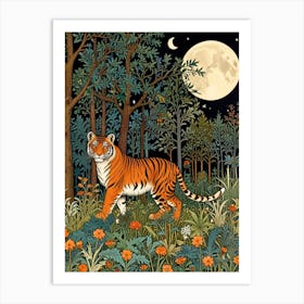 William Morris Tiger In The Forest Art Print