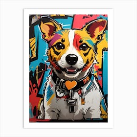 Corgi Art Print