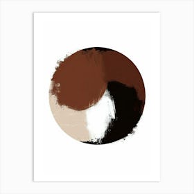 Gaborone Dynamics Minimalist Bauhaus Art Print