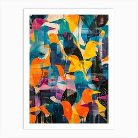 Flock Of Birds 1 Art Print