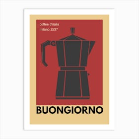 Coffee Italiano Art Print