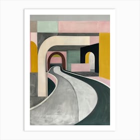 Tunnel Art Print