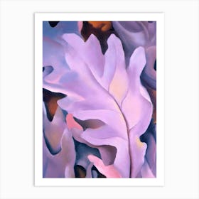 Georgia O'Keeffe - Purple Leaves , 1922 Art Print