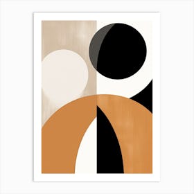 Bauhaus Brilliance: Abstract Geometries Art Print