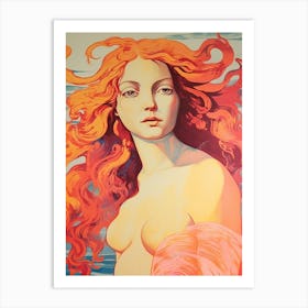 Aphrodite Greek Goddess 4 Art Print