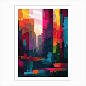 Voxel Valleys | Pixel Art Series Art Print