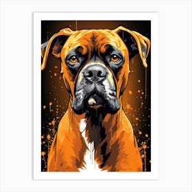 Boxer Dog 7 Art Print