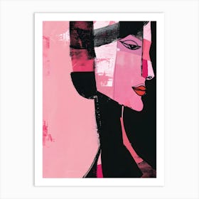 Woman'S Face 10 Art Print