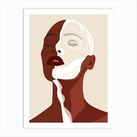 Portrait Of A Woman 211 Art Print