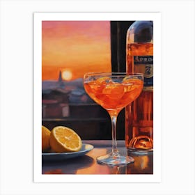 Aperol Spritz F 0 Art Print