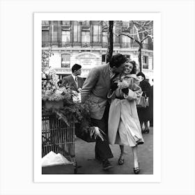 Robert Doisneau Lovers Leeks 1950 Art Print