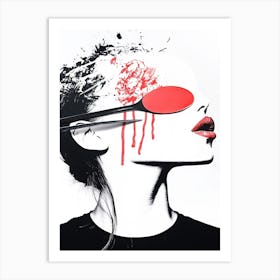 Bloody Eyes Art Print