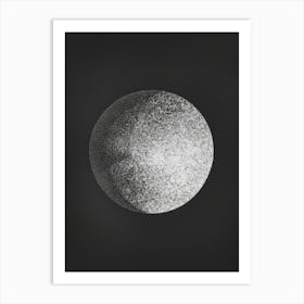 Moon and Me Art Print