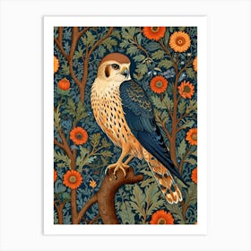 William Morris Hawk In A Tree Art Print