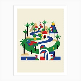 Santa Fe 6 Art Print