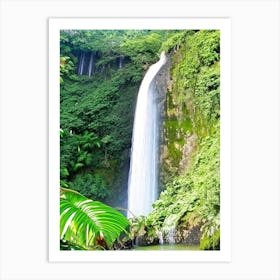 Diamond Falls, Saint Lucia Majestic, Beautiful & Classic (1) Art Print