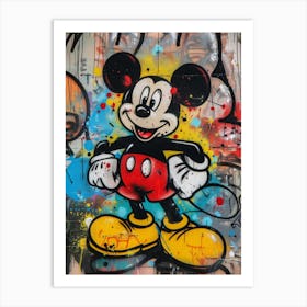 Mickey Mouse 2 Art Print